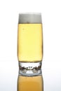 Pint beer glass Royalty Free Stock Photo
