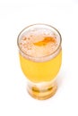 Pint of beer or lager Royalty Free Stock Photo