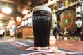 A pint of Guinness