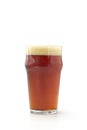 Pint of red beer Royalty Free Stock Photo