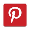 Pinterest icon Royalty Free Stock Photo