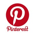 Pinterest logo Royalty Free Stock Photo