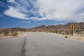 Pinto Basin Road Royalty Free Stock Photo