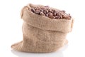 Pinto beans bag Royalty Free Stock Photo