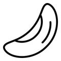 Pinto kidney bean icon, outline style