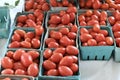 Pints of Cherry Tomatoes Royalty Free Stock Photo