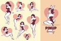 Pinup Royalty Free Stock Photo