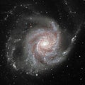 Pinwheel Galaxy Messier 101, M101 in the constellation Ursa Major.Elements of this image are furnished by NASA Royalty Free Stock Photo