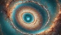 Pinwheel galaxy spiral - Space nebula