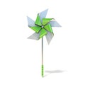 Pinwheel toy, five sided