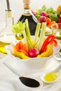 Pinzimonio vegetables Royalty Free Stock Photo