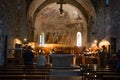 Mass in Apse of the church of San Nicola