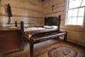 Pioneer Bed Royalty Free Stock Photo