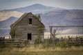 Pioneer Cabin Royalty Free Stock Photo