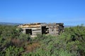 Pioneer cabin in the west