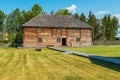 Fur Warehouse, Fort Saint James, Canada Royalty Free Stock Photo