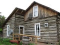 Pioneer Log Cabin Royalty Free Stock Photo