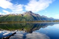 Pioneer Peak Reflected Royalty Free Stock Photo