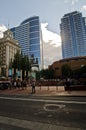 Pioneer square in downtown Portland