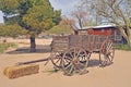 Pioneer Town: Horse Drawn Freight Wagon