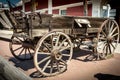 Pioneer wagon Royalty Free Stock Photo