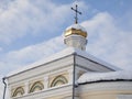Piously-Nikolaev man's monastery. Royalty Free Stock Photo