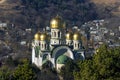 The Piously-Nikolsky temple in Kislovodsk Royalty Free Stock Photo