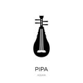 pipa icon in trendy design style. pipa icon isolated on white background. pipa vector icon simple and modern flat symbol for web