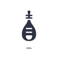 pipa icon on white background. Simple element illustration from asian concept