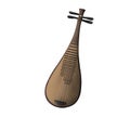 The pipa is a traditional Chinese musical instrument Royalty Free Stock Photo