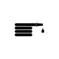 Pipe Bend Flat Vector Icon Royalty Free Stock Photo