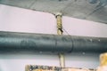 Pipe chimney from gas water heater Royalty Free Stock Photo