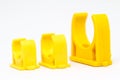 Pipe clip Royalty Free Stock Photo