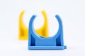 Pipe clip Royalty Free Stock Photo