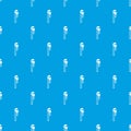 Pipe or monkey wrench pattern seamless blue