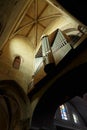 Pipe organ in Ancient French cathedral