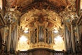 Pipe organ in basilica