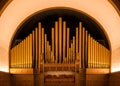 Pipe organ Royalty Free Stock Photo