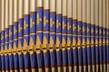 St. John`s Anglican Church pipe organ Royalty Free Stock Photo