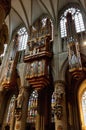 Pipe organ in Interior of St. Michael Cathedral