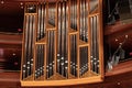 Pipe organ of the Kimmel Center in Philadelphia, Pa. USA