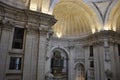 Pipe Organ niche interior of Pantheon National from Alfama district in Lisbon