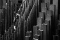 Pipe Organ Pipes Royalty Free Stock Photo