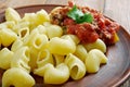 Pipe rigate pasta Royalty Free Stock Photo
