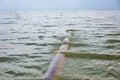 The pipe in the sea Royalty Free Stock Photo