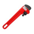 Pipe Wrench Isolated Royalty Free Stock Photo