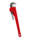 Pipe Wrench Isolated Royalty Free Stock Photo