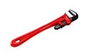 Pipe wrench. Plumber tool. Eps10 vector illustration.