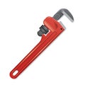 Pipe Wrench - Vector Illustration Royalty Free Stock Photo