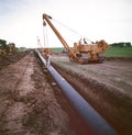 Pipeline Construction oil transmission in pipe from gas storage( june 2014$